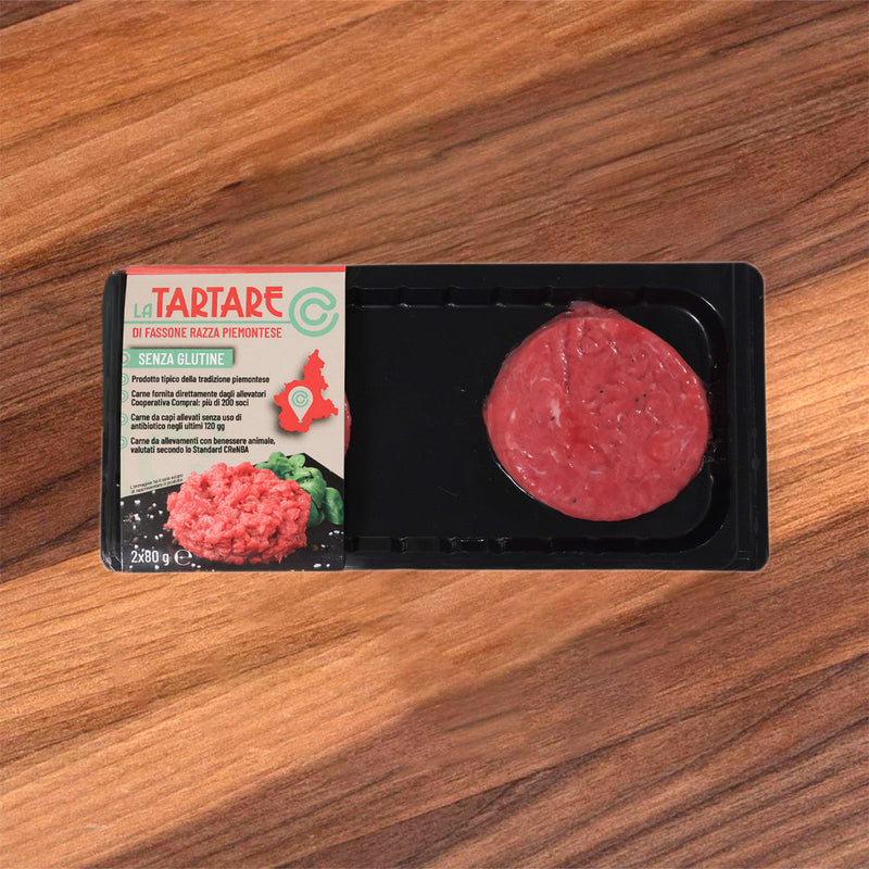 Italian Chilled Raw Piemontese Beef Tartare  (2 x 80g)