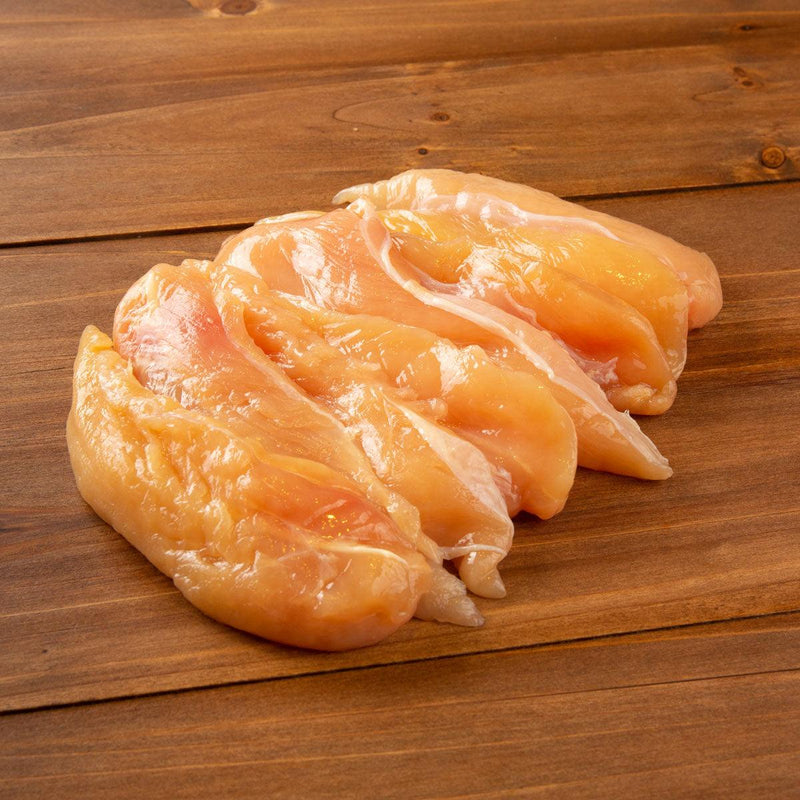 AKIKAWAFARM Japanese Frozen Natural Free Range Chicken Tenderloin - IQF [No Added Hormone]  (500g)