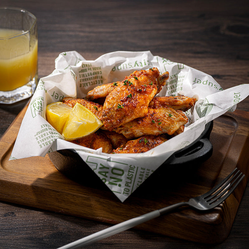 DAYLESFORD ORGANIC UK Organic Chicken Mid Joint Wing [Previously Frozen]  (1pack)