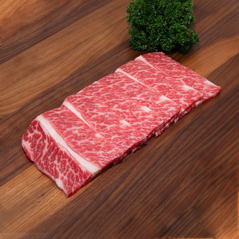 CERTIFIED ANGUS BEEF ® USA CAB Prime Angus Beef Short Rib Boneless for Yakiniku [Previously Frozen]  (250g)