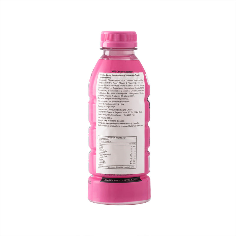 PRIME Hydration Drink - Strawberry Watermelon [Bottle]  (500mL)