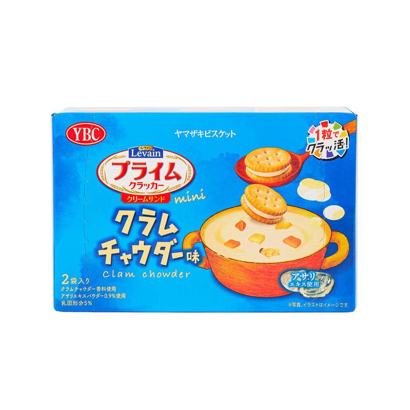 YBC Levain Prime Mini Sandwich Cracker - Clam Chowder Flavor  (2 x 31g)