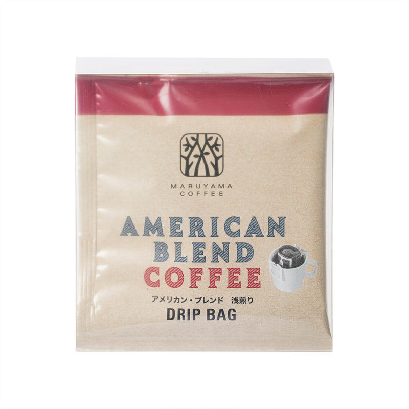 MARUYAMA COFFEE Drip Bag Coffee - Light Roast American Blend  (5 x 9g)