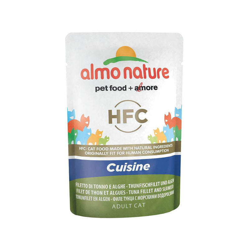 ALMO NATURE (5832) Cat 55g Tuna Fillet & Seaweed