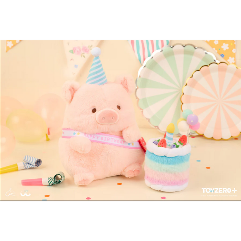 TOYZEROPLUS LuLu the Piggy Birthday LuLu Plush Toy