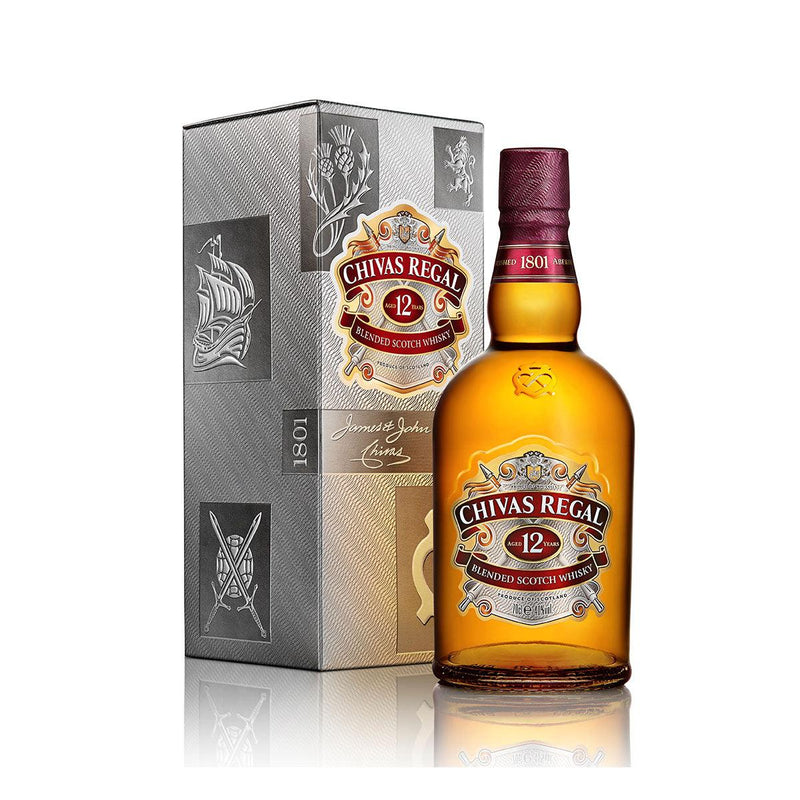 CHIVAS REGAL 12 Years Old Blended Whisky 700mL (700mL)