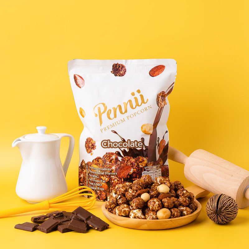 PENNII Premium Chocolate Popcorn  (150g)