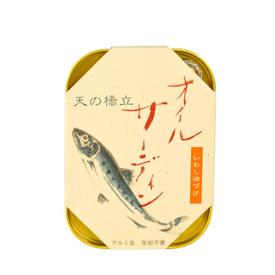 TAKENAKA KANZUME Amanohashidate Sardine in Oil  (105g) - city'super E-Shop