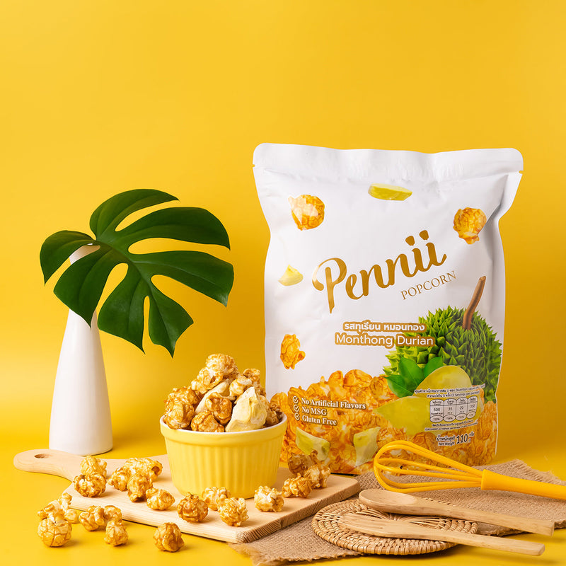 PENNII Premium Monthong Durian Popcorn  (110g)