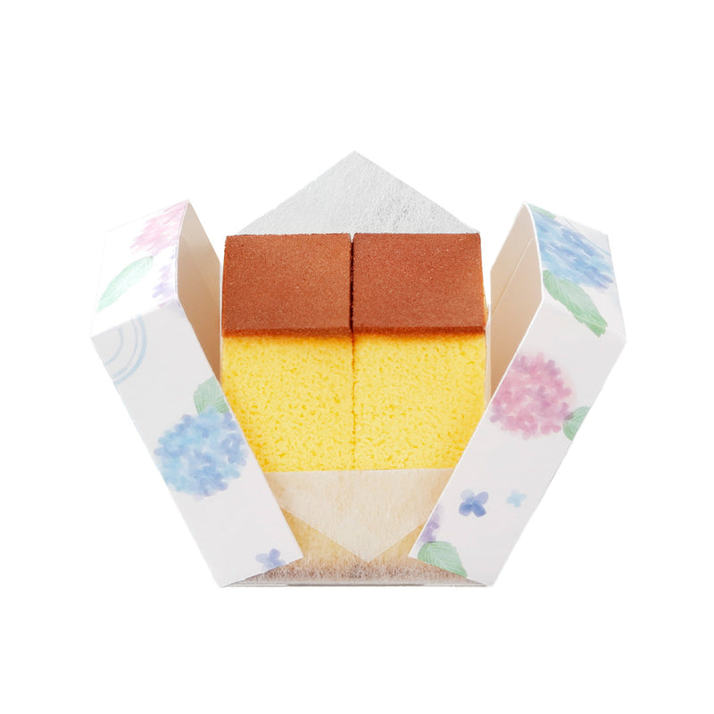 FUKUSAYA Cube Castella - Ajisai Package  (55g)
