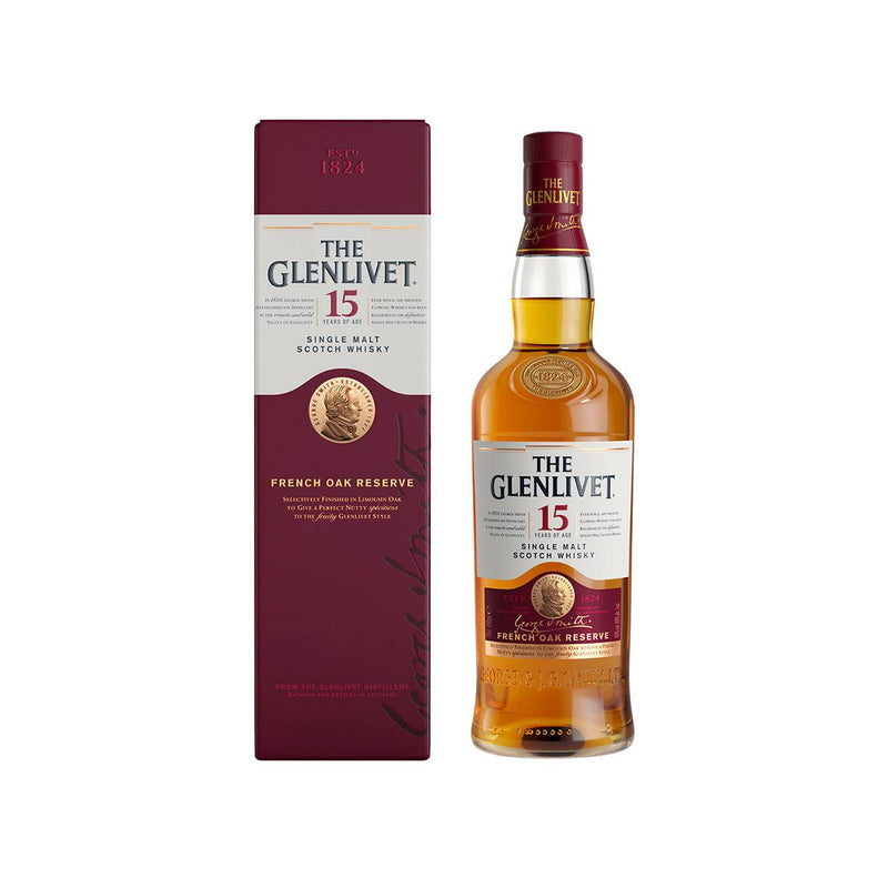 GLENLIVET 15 Years Old Single Malt Whisky 700mL (700mL)