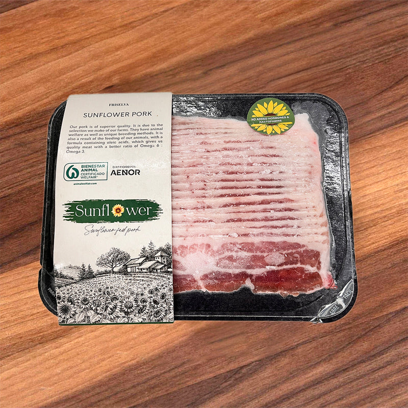 FRISELVA Spanish Frozen Sunflower Fed Pork Collar Sliced  (350g)