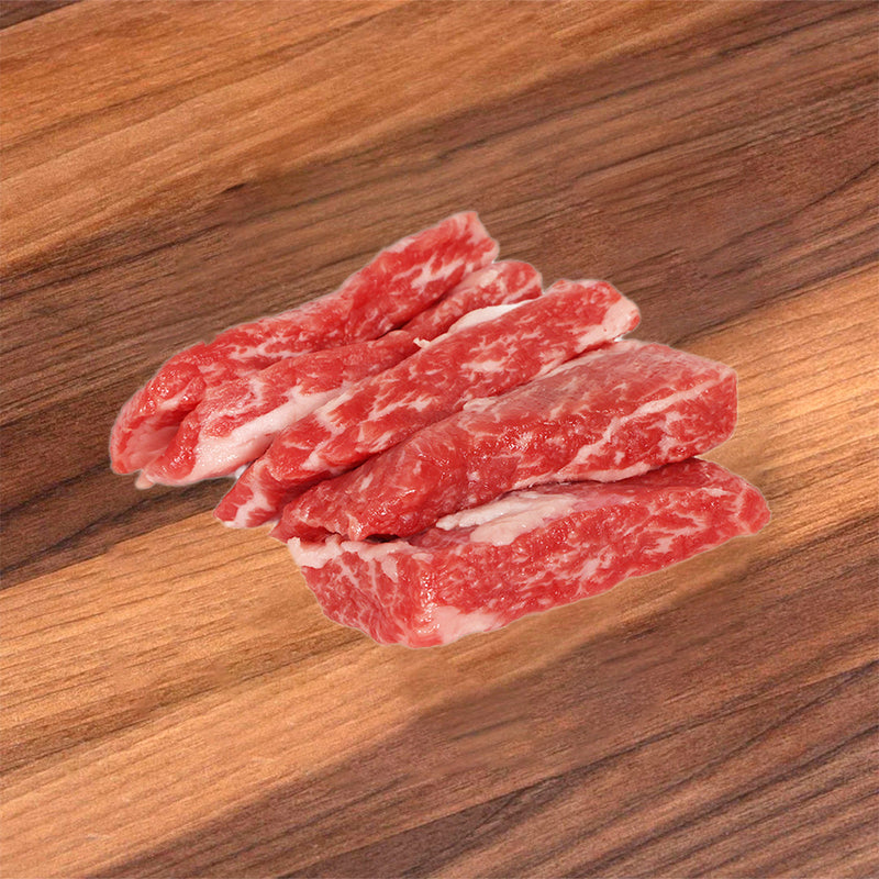 YAMAGATA GYU Yamagata Chilled A5 Grade Wagyu Beef Red Meat Sliced for Stir Frying  (300g)