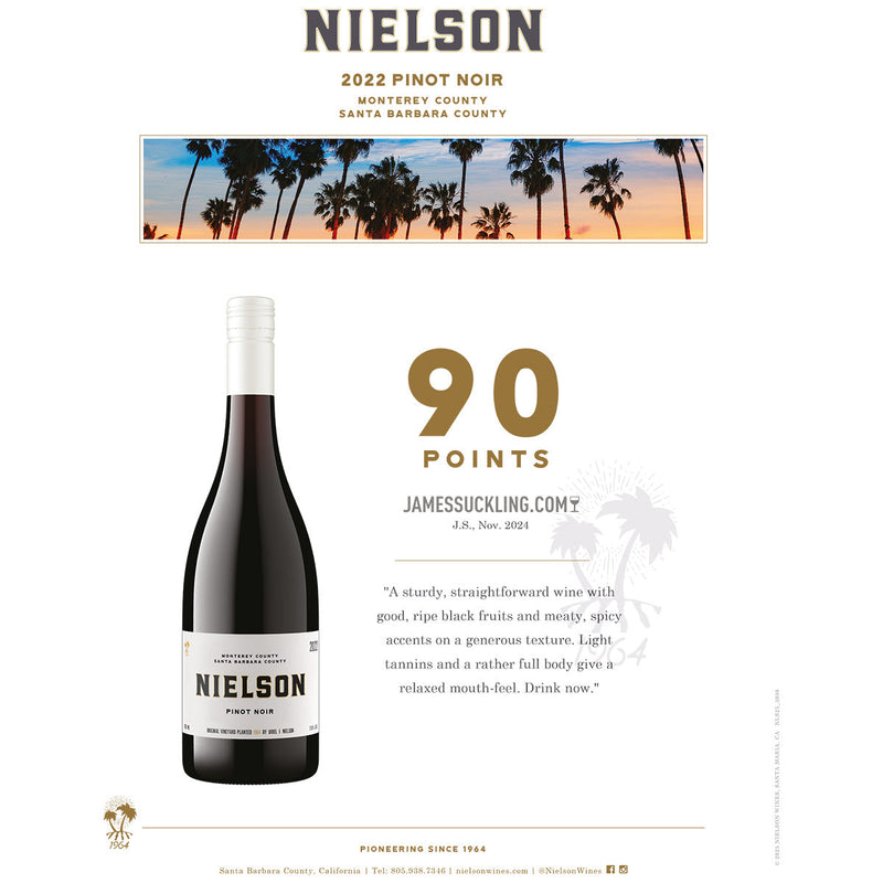 NIELSON BY BYRON Santa Barbara Nielson Pinot Noir 21/22 (750mL)