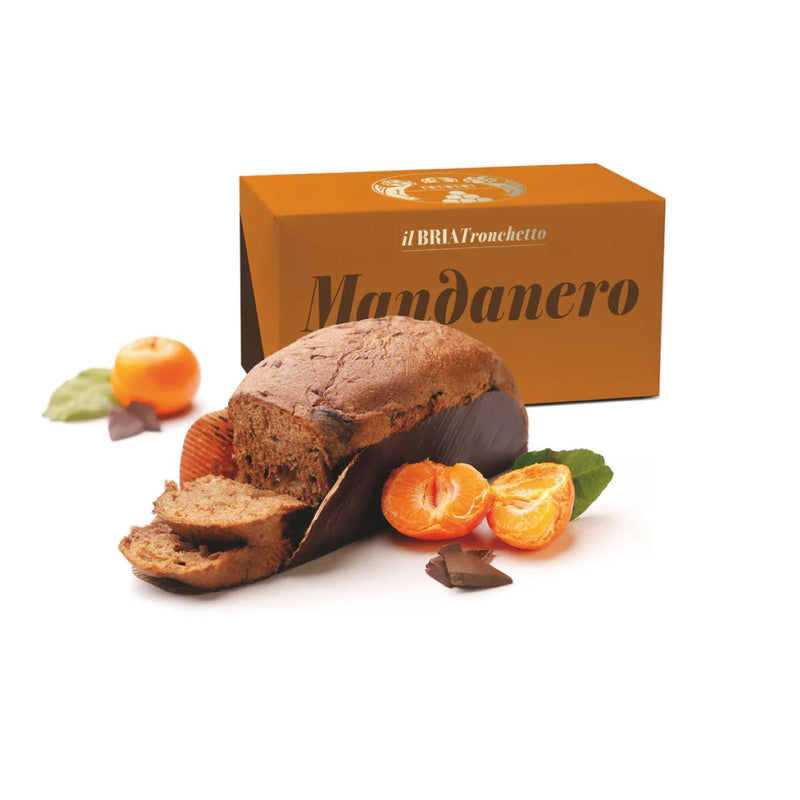 IL BONCI Bria Tronchetto Panettone with Chocolate, Tangerine & Citrus Liqueur  (500g)