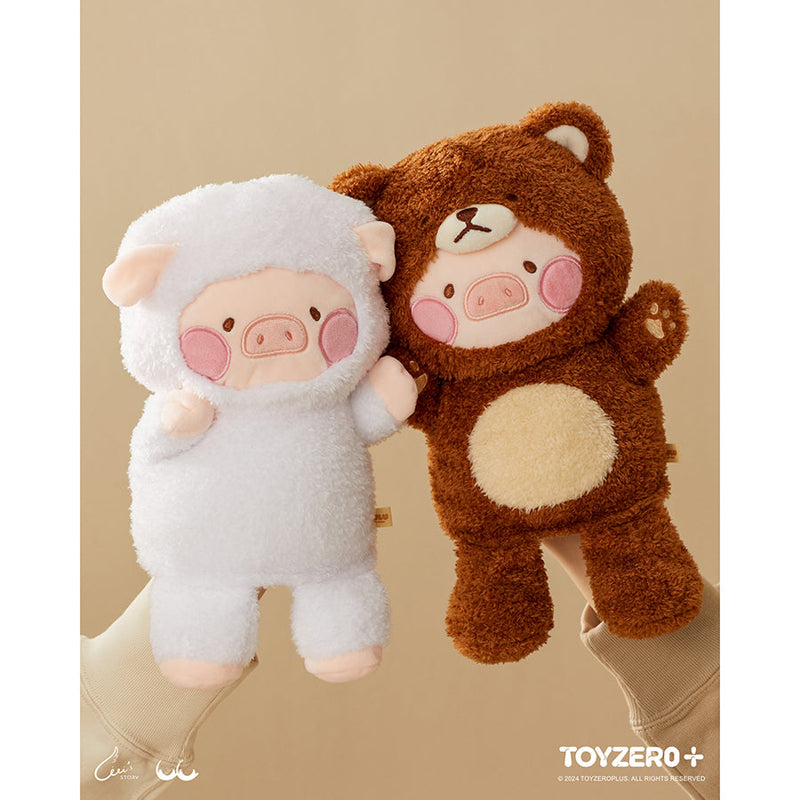 TOYZEROPLUS LuLu Costume Fluffy Hand Puppets Bear