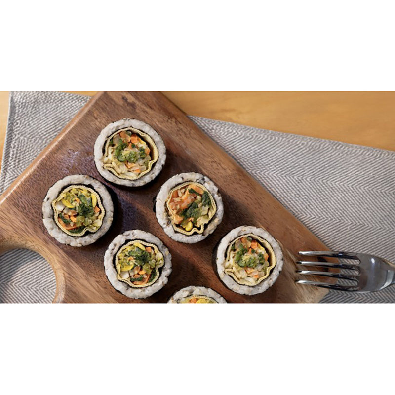 11:45 FROZEN GIMBAP Vegan Gimbap – Tofu Skin Vegetable Roll  (220g)