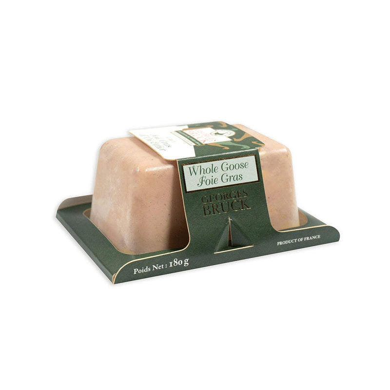 GEORGES BRUCK Whole Goose Foie Gras [Le Gourmet]  (180g)
