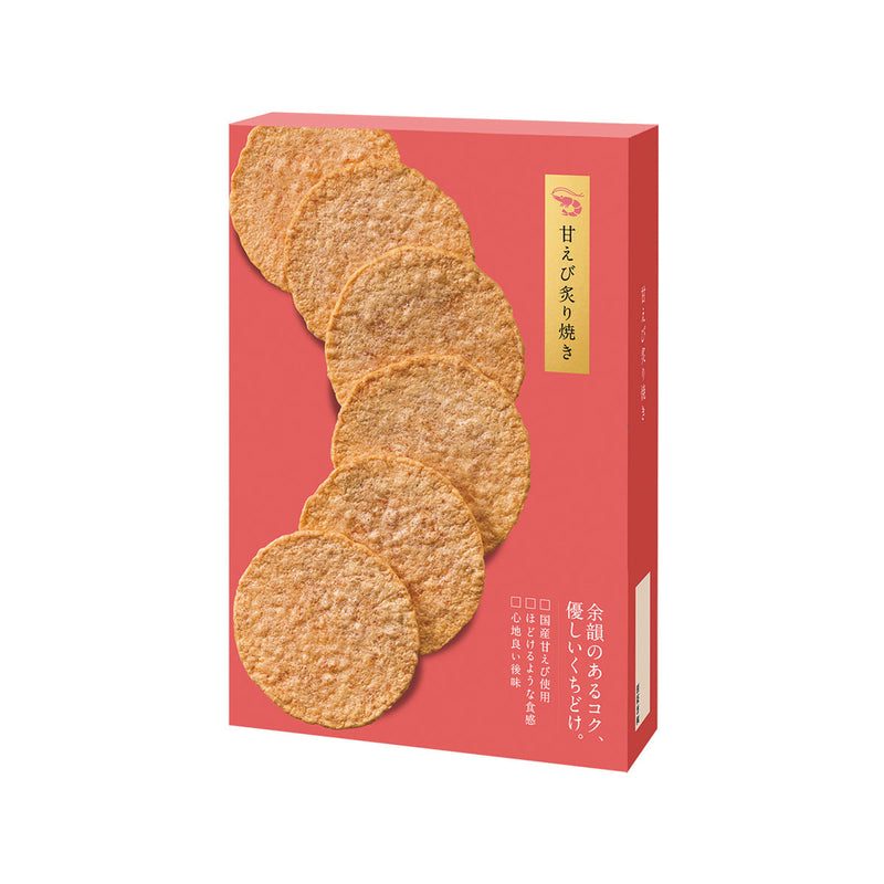 KEISHINDO Roasted Sweet Shrimp Cracker  (6packs)