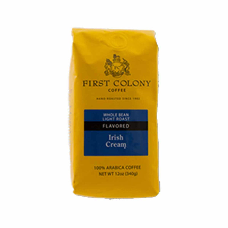 FIRST COLONY Irish Cream Flavour First Colony Whole Coffee Bean  (340g)