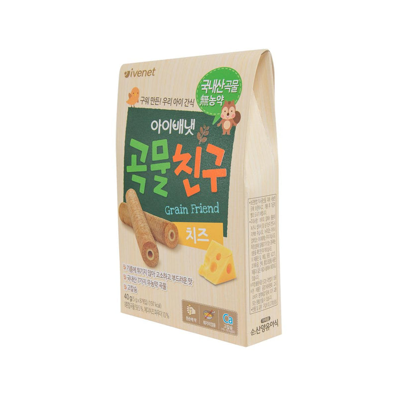 IVENET Bebe Grain Friend Snack (Cheese)  (8 x 5g)