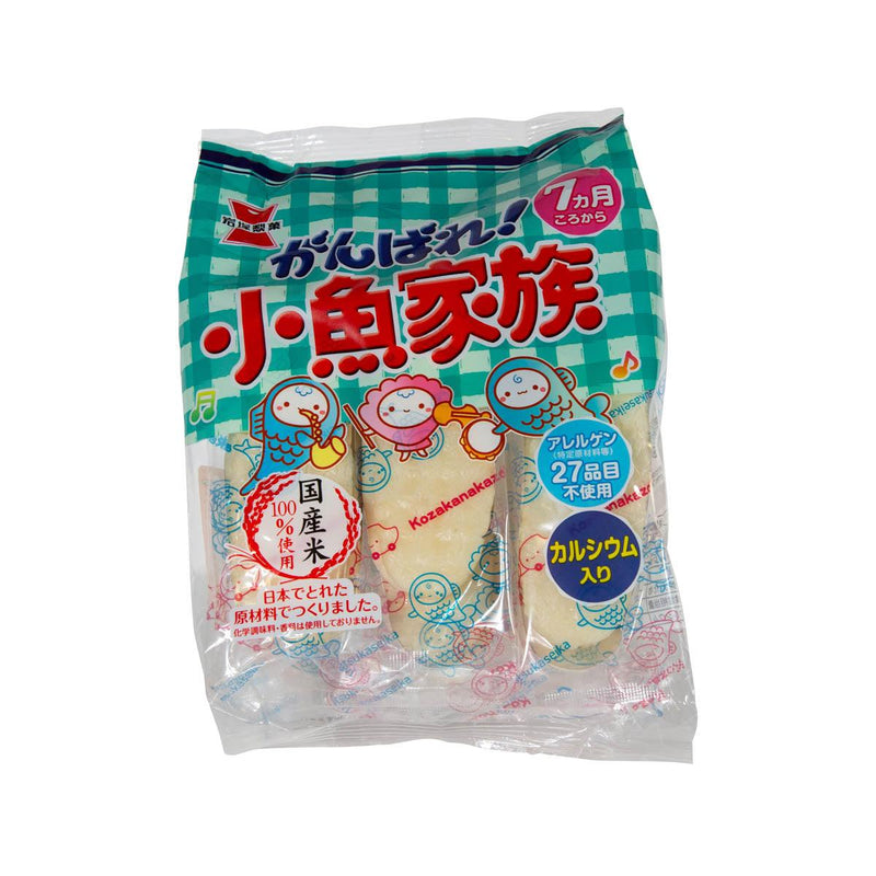 IWATSUKA Small Fish Family Rice Cracker  (43g)