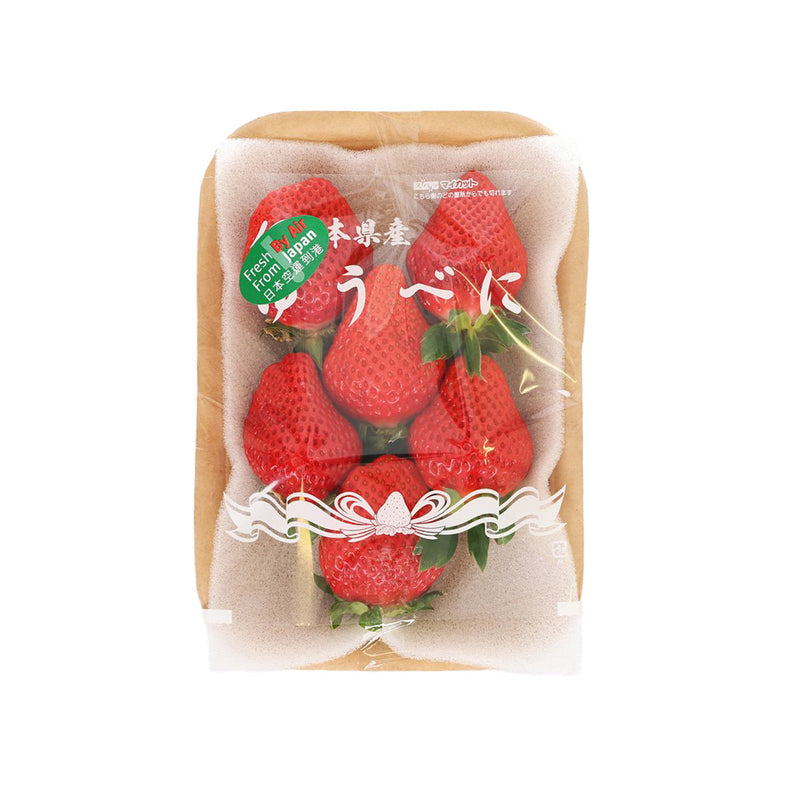 Japan Kumamoto Inoue Farm Yubeni Strawberry  (1pack)