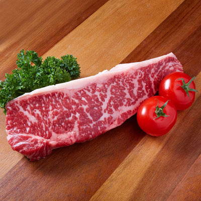 Premium Online Meat Shop Selection - Beef - Australian Chilled M9+ Wagyu Beef Striploin (200g)