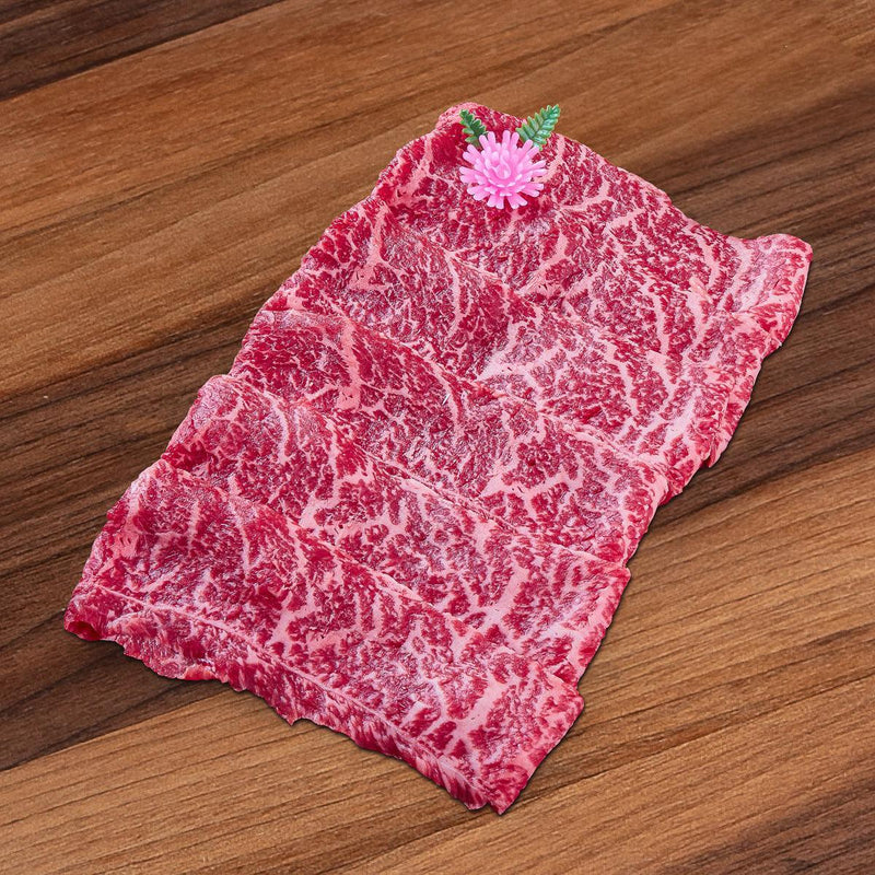 HOENGSEONG HANWOO Korea Hoengseong Chilled Grade 1++ Hanwoo Beef Top Sirloin Cap  (200g)