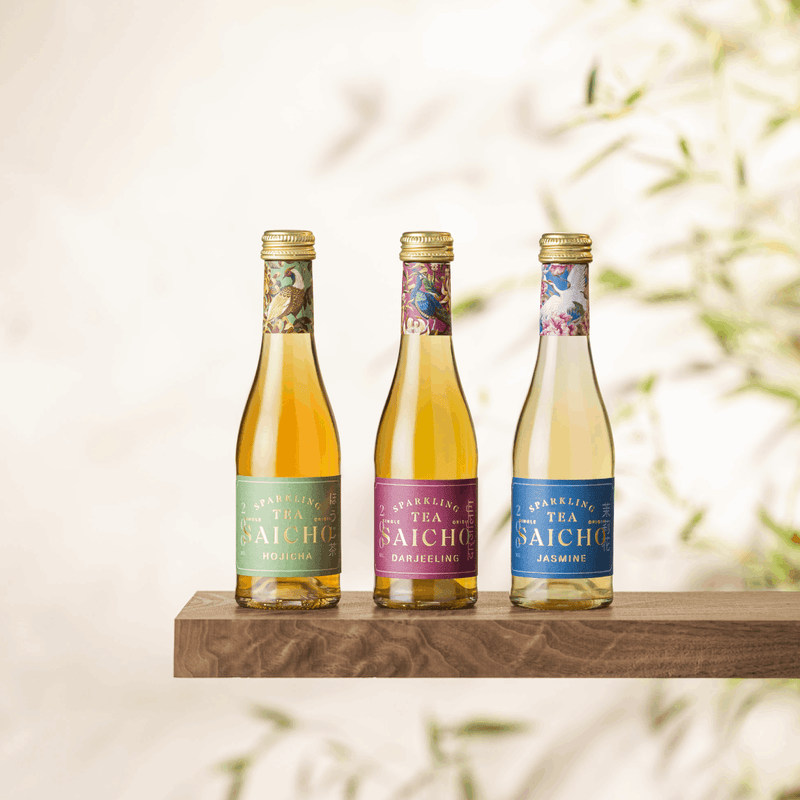SAICHO Sparkling Tea Gift Pack - Darjeeling  (750mL)