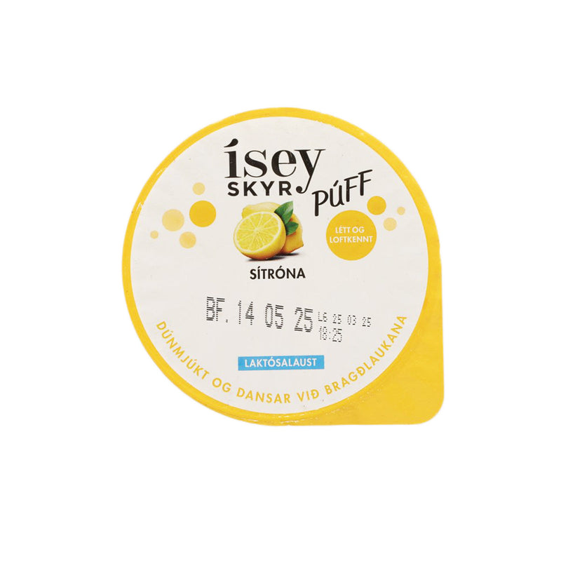 ISEY SKYR Lactose Free Skyr Puff - Lemon  (125g)