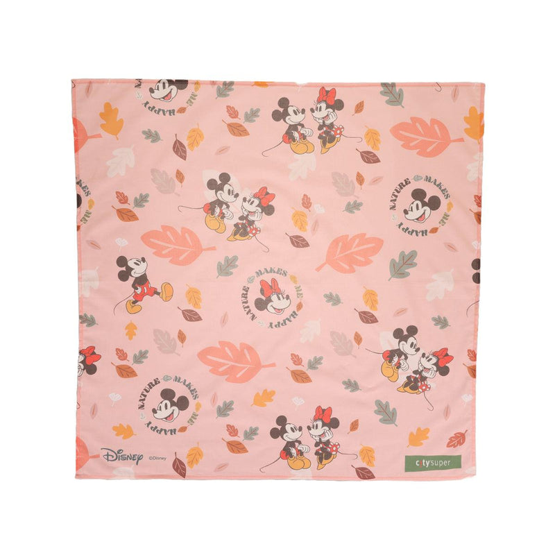 CITYSUPER DISNEY THEMED Organic Cotton Furoshiki - Nature Makes Me Happy - 70X70cm